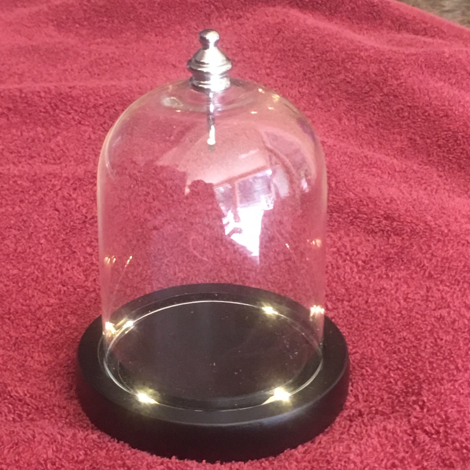 Display Dome With Top Hook And Lighted Base (CR2032 Battery Not Included)