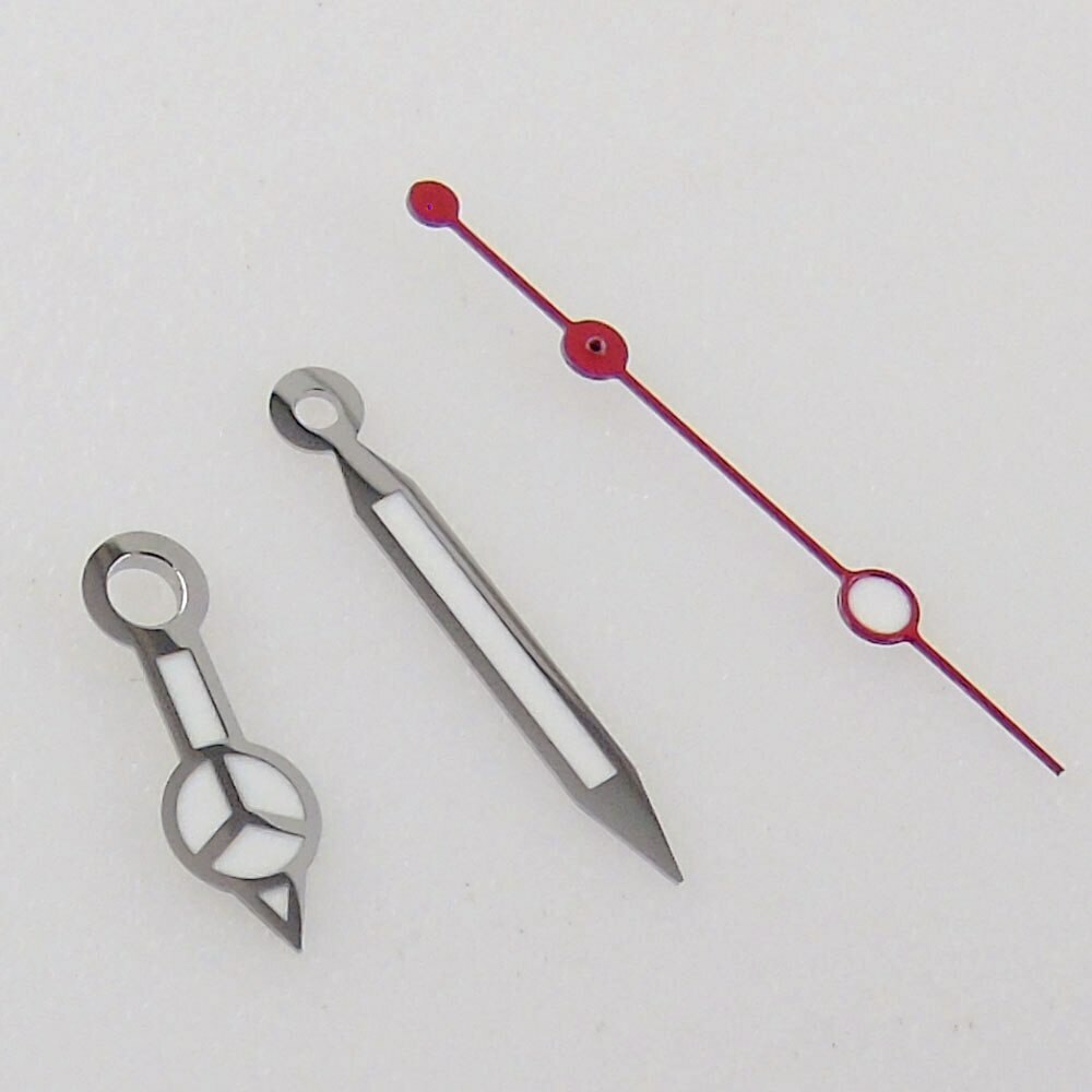 Silver Luminous Watch Hands for NH35 NH36 NH38 ETA2824 PT5000 Miyota8215 DG2813