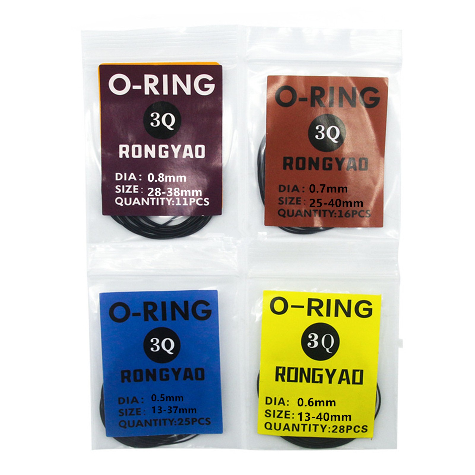 Watch O-Ring Waterproof Rubber Watch Back Cover Gaskets For Watchmaker Tools