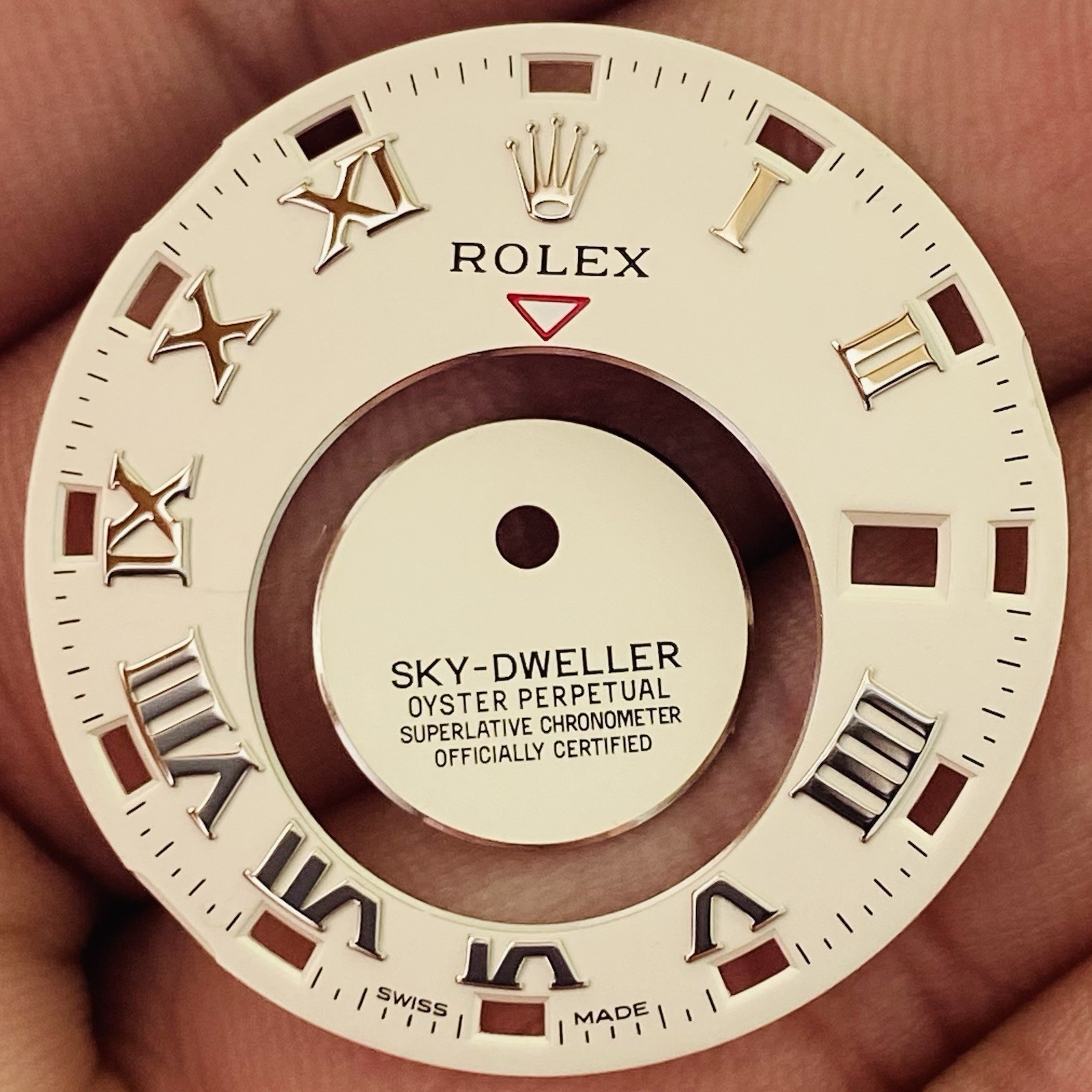 Rolex White Dial For Sky Dweller Model Ref 326934