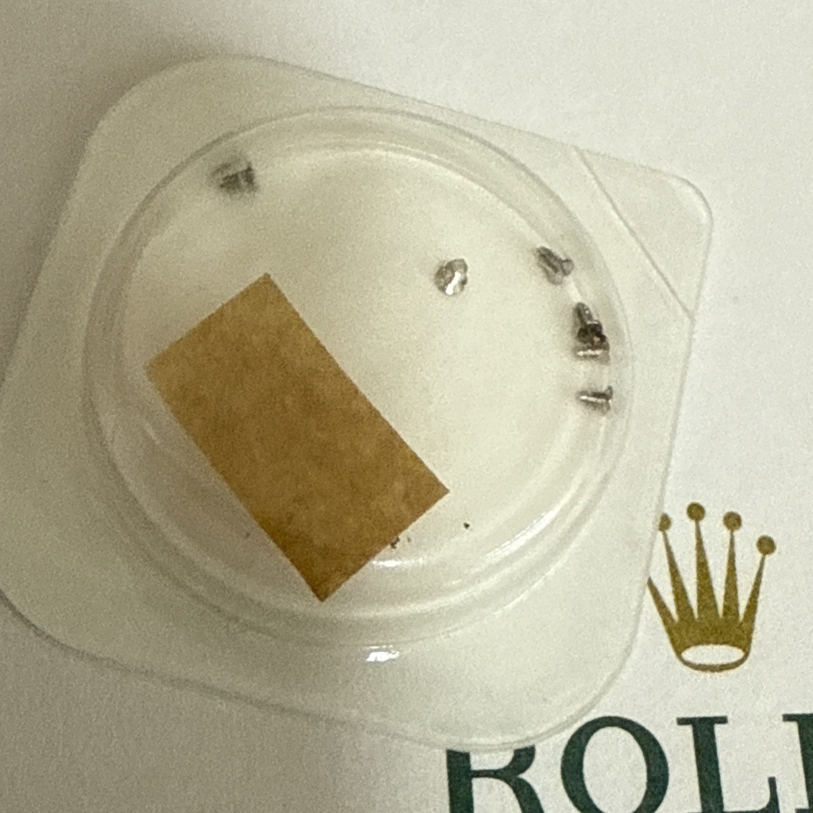 GENUINE Rolex 3035 55003 Set Screw 5 Pcs For Pallet And Minute Pinion Bridge