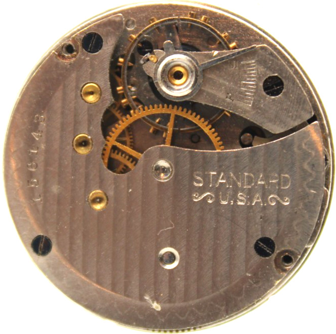 1913 NEW YORK STANDARD POCKET WATCH MOVEMENT 156143 GRADE: 302 0s 7j (KQ2)