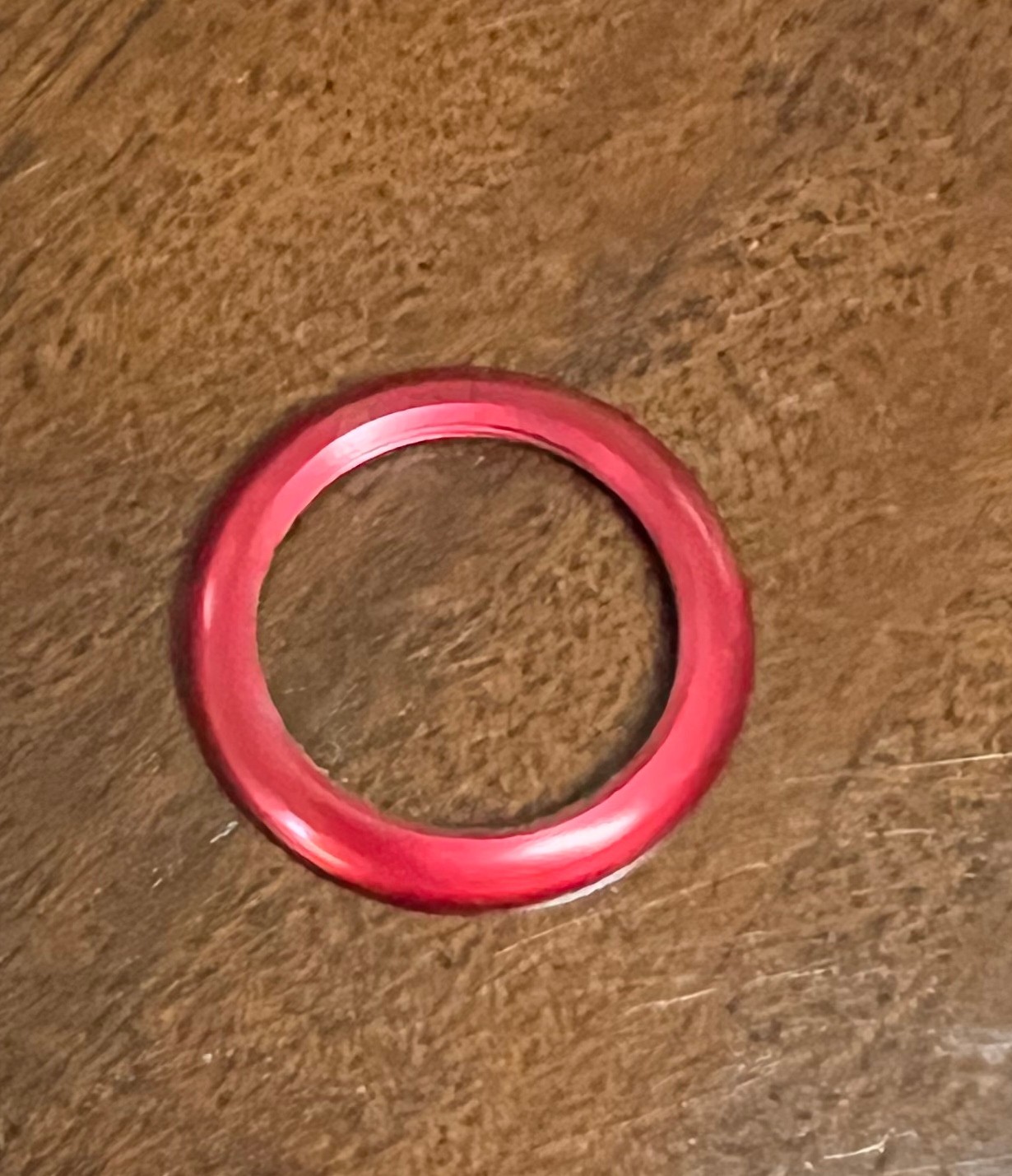 Vintage Gucci Change Bezel Ring for Interchangeable Bezel Watches – Metallic Red