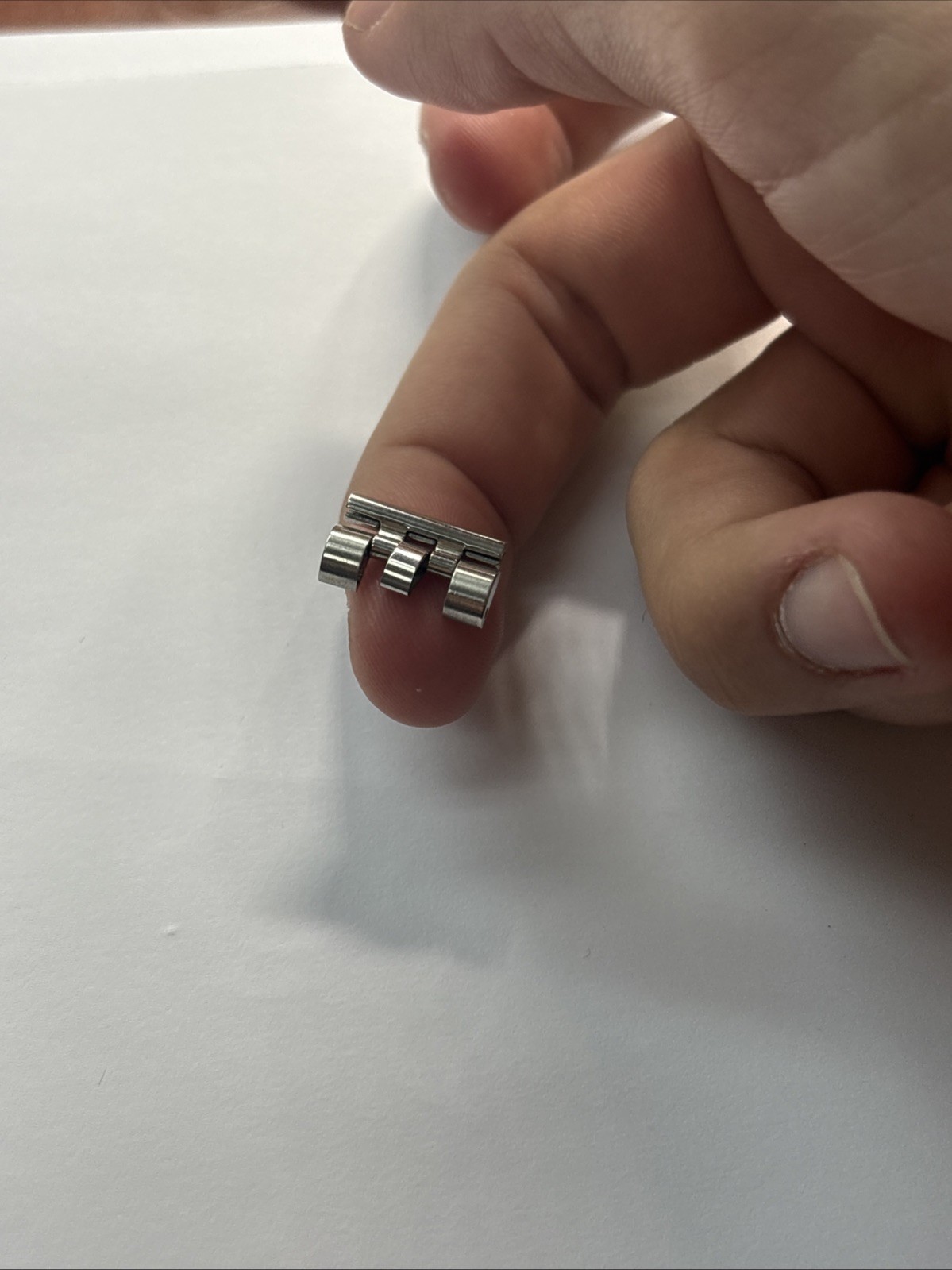 Rolex 36mm End Piece Fo Bracelet Jubilee Ss As Is