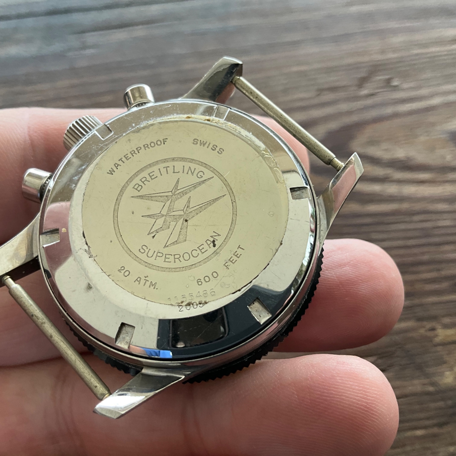VINTAGE BREITLING NOS SUPEROCEAN CASE REF. 2005 RARE 1967 – 100% GENUINE #6022