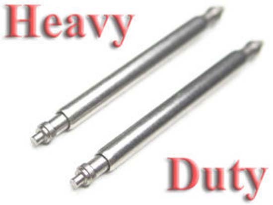 2 1.78mm Diameter 18mm 20mm 21mm 22mm Stainless Steel Watch Band Spring Bars
