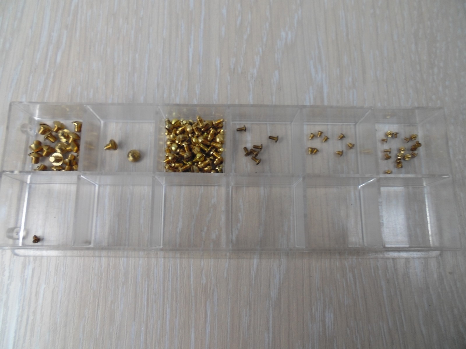 screws for travelling clocks watchmakers repairs NOS
