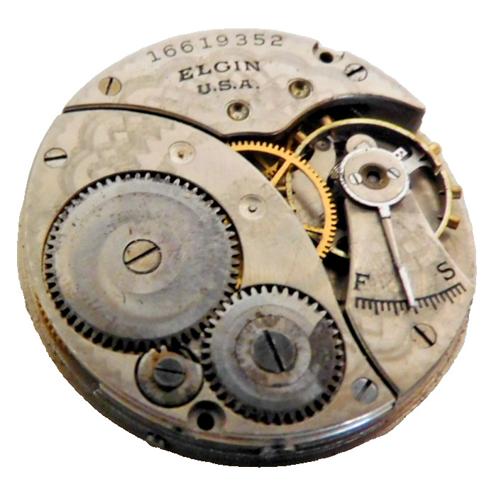 ELGIN 198 O/s MOVEMENT NOT RUNNING. USED