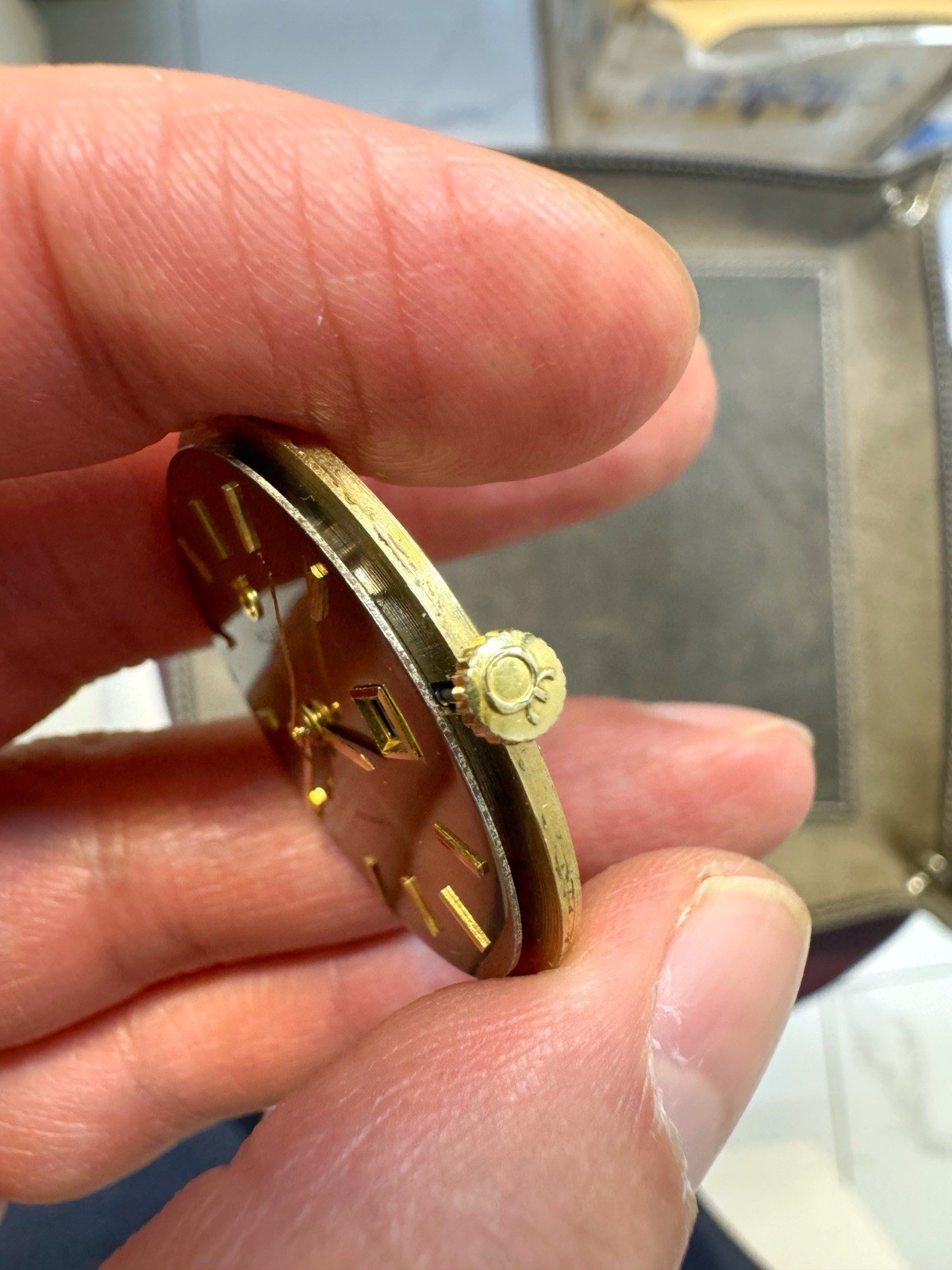 Vintage Milus Automatic Cal 522 Wrist Watch Movement Parts Working