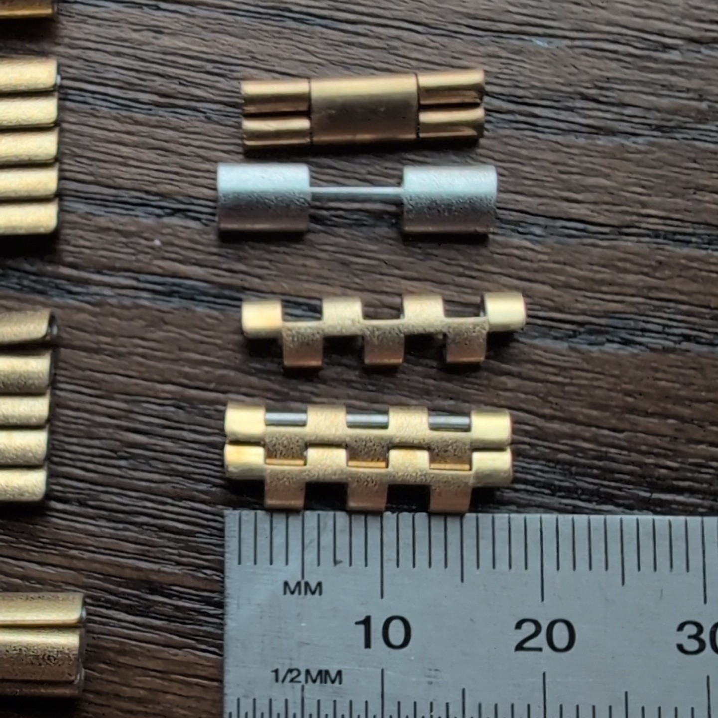 Job Lot of NSA Watch Bracelet Links for JLC, Heuer, & Generic Bracelets (AS25)