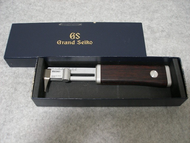 Grand Seiko GS Watchmaker Vernier Caliper BA-1000 VIP Novelty Japan Rare NM