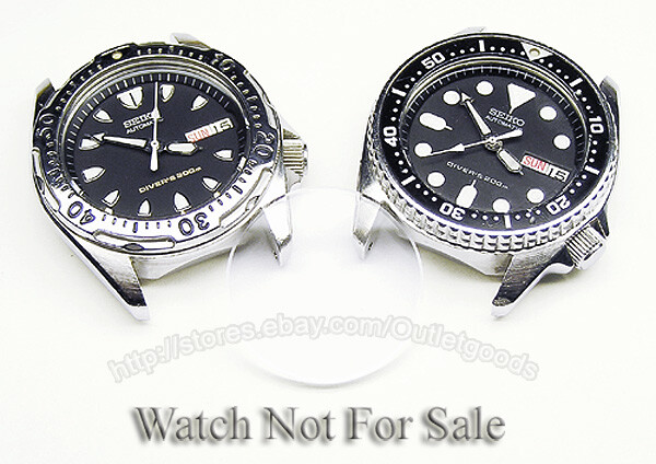 Replacement Crystal Glass for Seiko 200M SKX013 Diver Watch 7S26-0010 7S26-0030