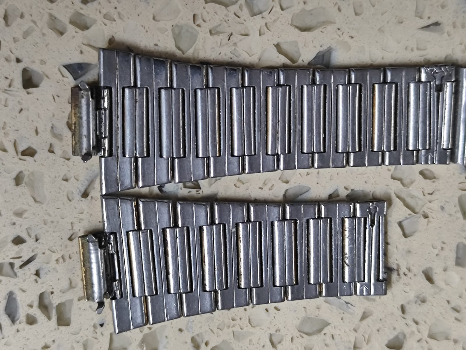 Omega Seamaster bracelet Ref 1286.249.1 Lot Part & end end link just part use