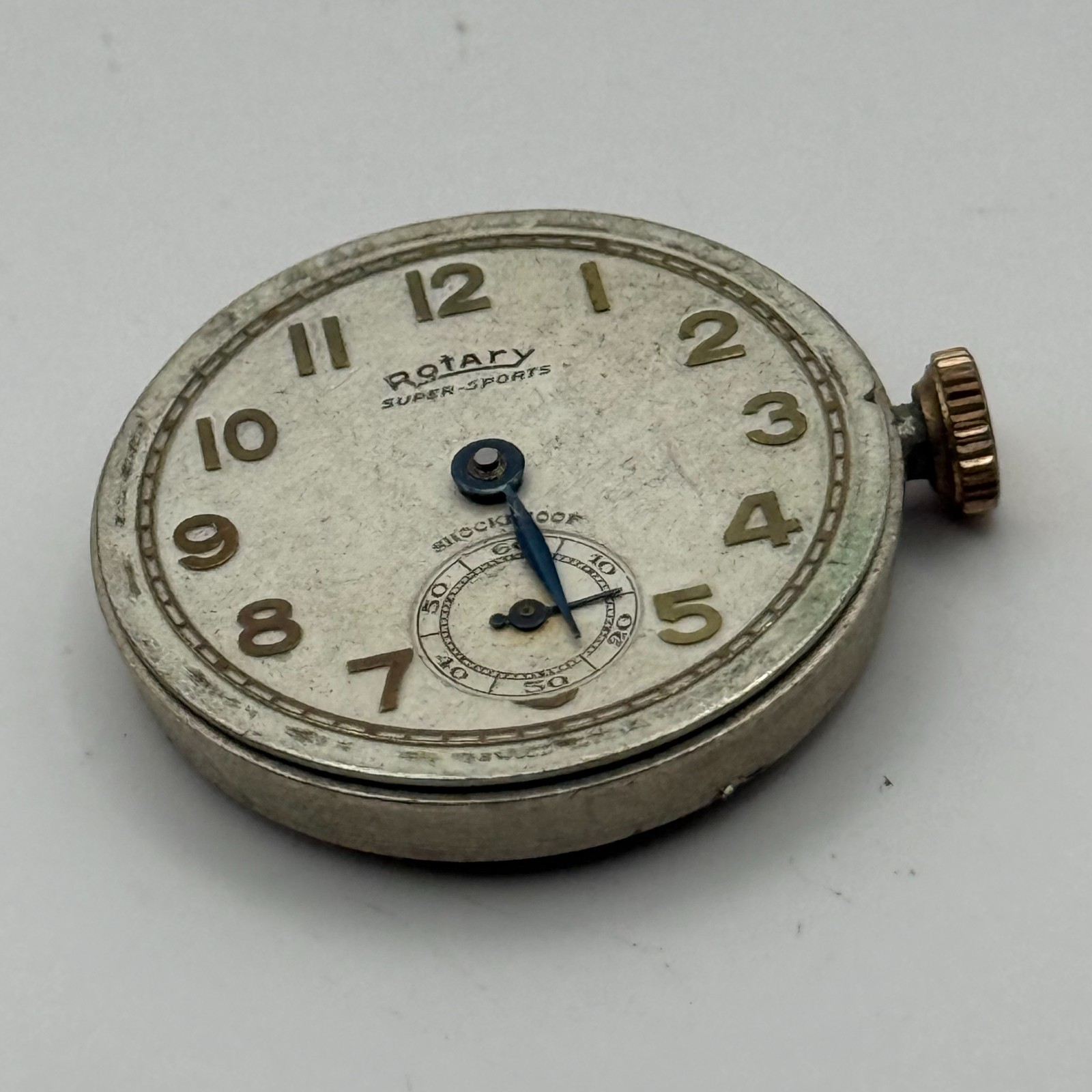 Rotary 5/400 Watch Movement Super Sports Shockproof Running Manual Parts 27.2mm