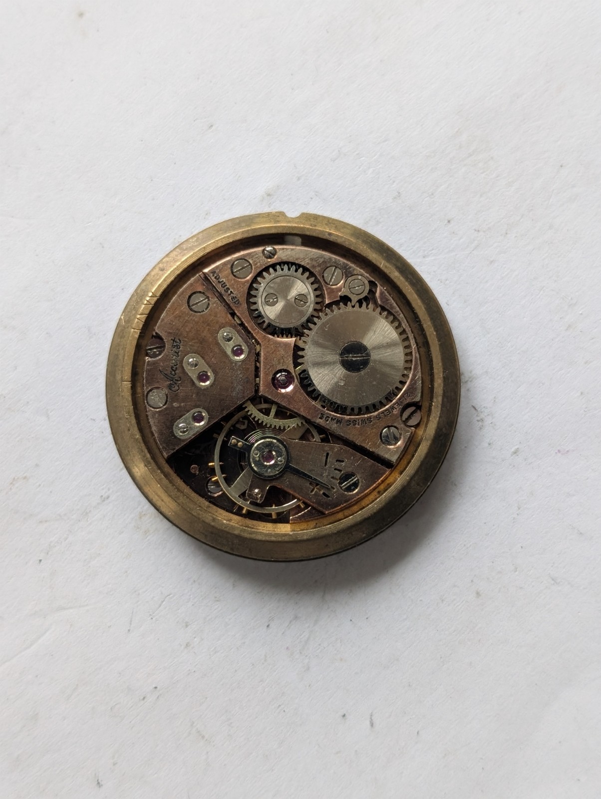 Vintage Peuseux 320 Mechanical Watch Movement (Spares/Repairs)