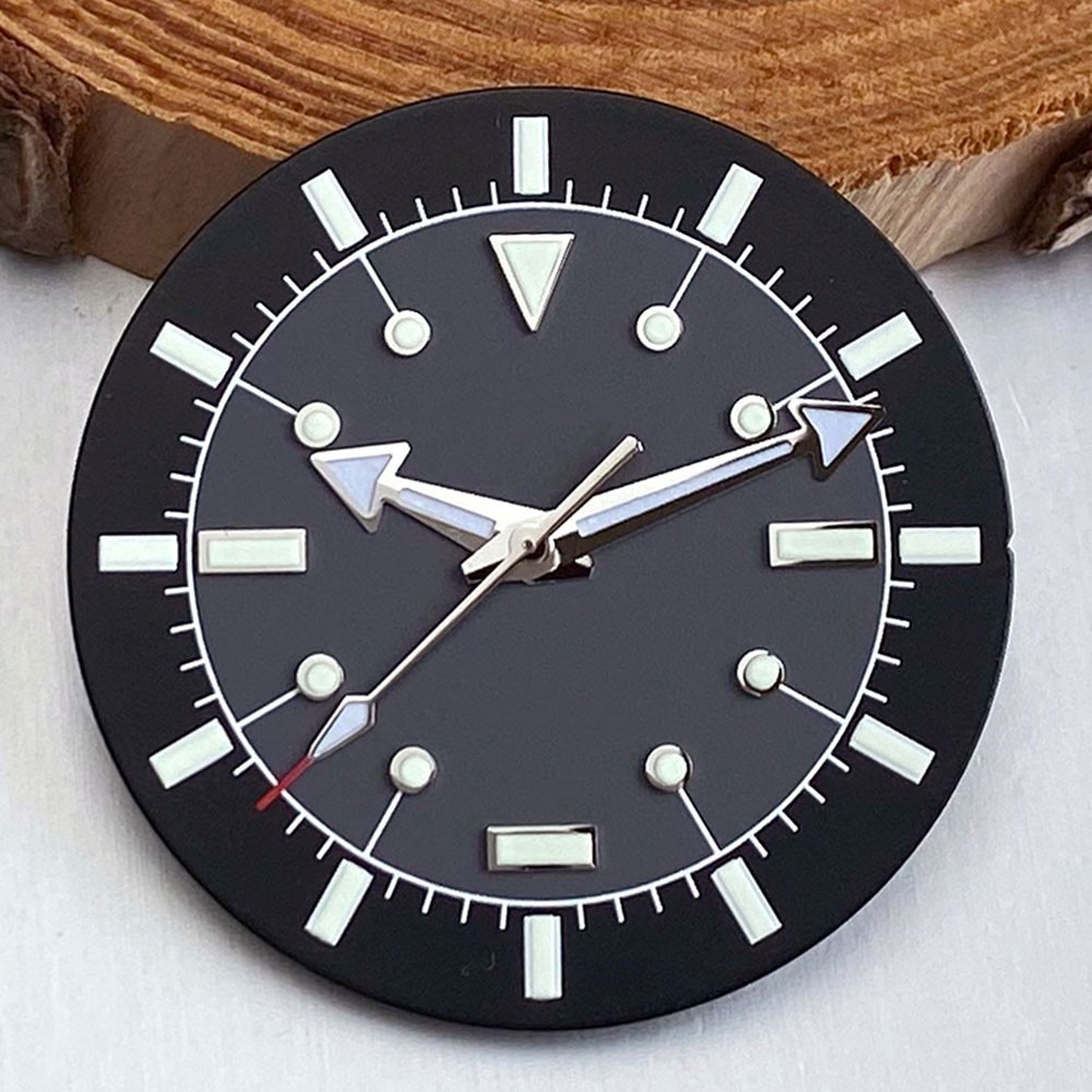 Tandorio Mod NH35 Watch Dial Replacement Parts For NH35/PT5000/Miyota 33.5mm