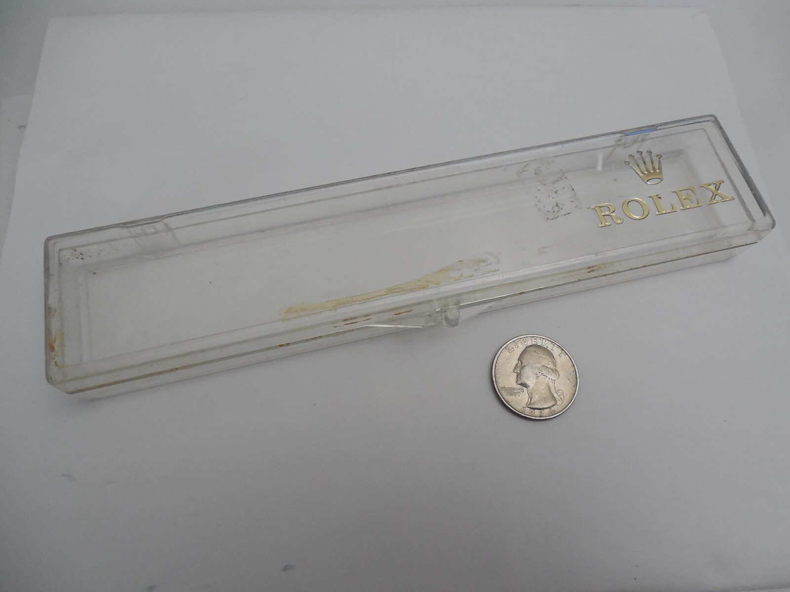 ROLEX 50’S ANTIQUE RIVET LINK OYSTER BAND CONTAINER, RARE COLLECTIBLE ITEM
