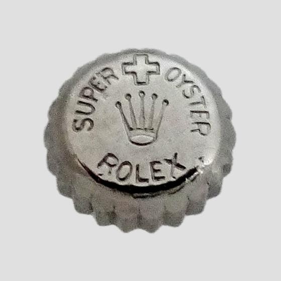 Rolex Stainless Steel Super Oyster Patent Watch Crown 1952 6105 6022 6084 6085