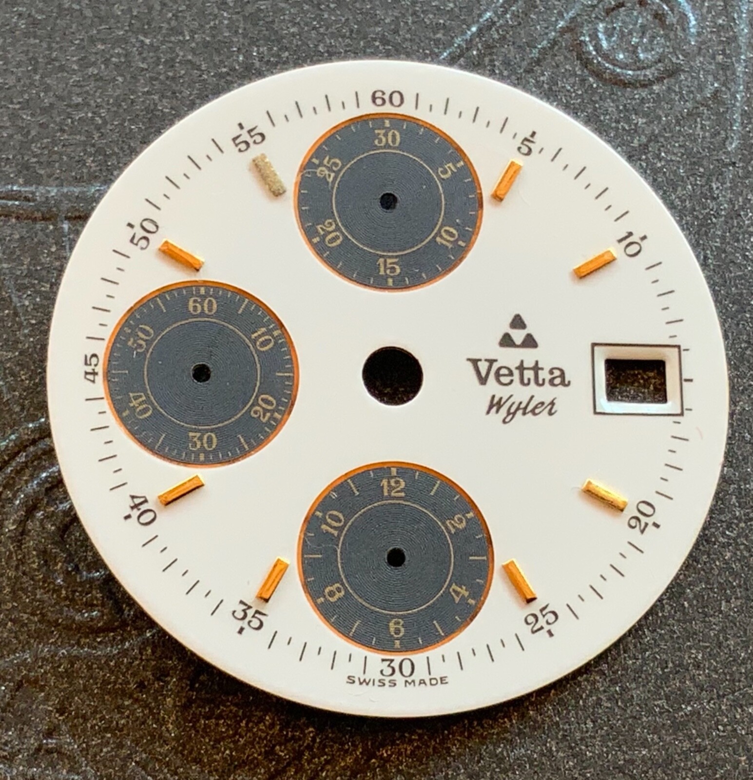 Wyler Vetta Chronograph Chronograph Dial + Hands Hands