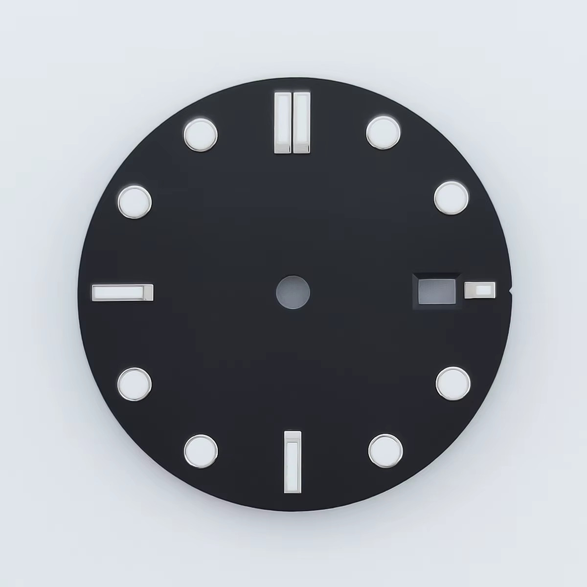 32Mm Black Blue Green White Sterile Watch Dial Luminous Fit NH34 NH35 Movement F