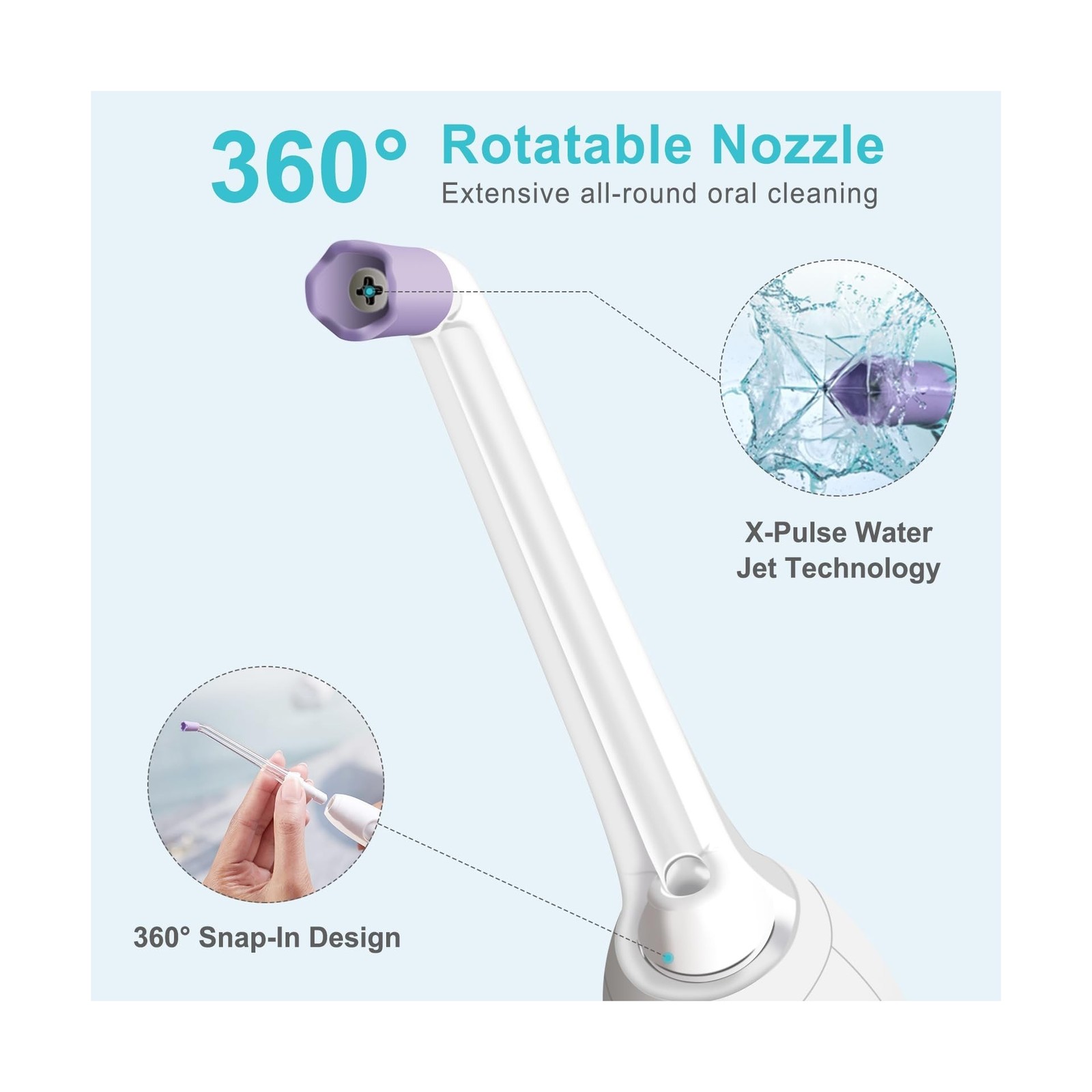 Water Flossers Replacement Nozzles Compatible with Philips Sonicare… Fast Ship