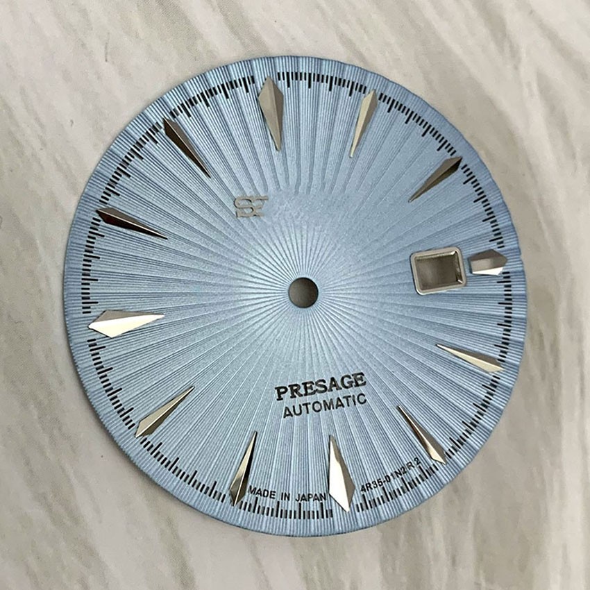 Watch Dial 35mm Nail Literal Assembly 40mm Case for NH35/NH36 Automatic Movement