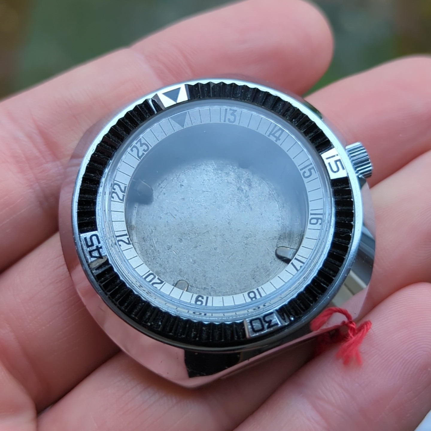 1960s/70s Skin Diver Watch Case, New Old Stock 38.5mm Bezel (B82)