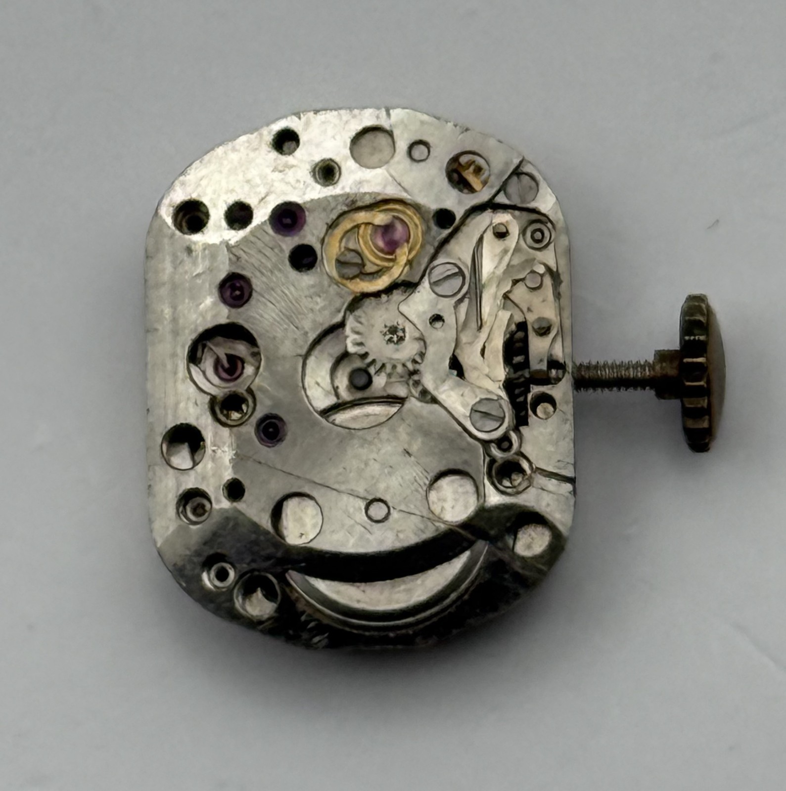 Cyma R433 Watch Movement Tavannes 17Jewels Swiss Manual Wind Parts Repair 11.3mm
