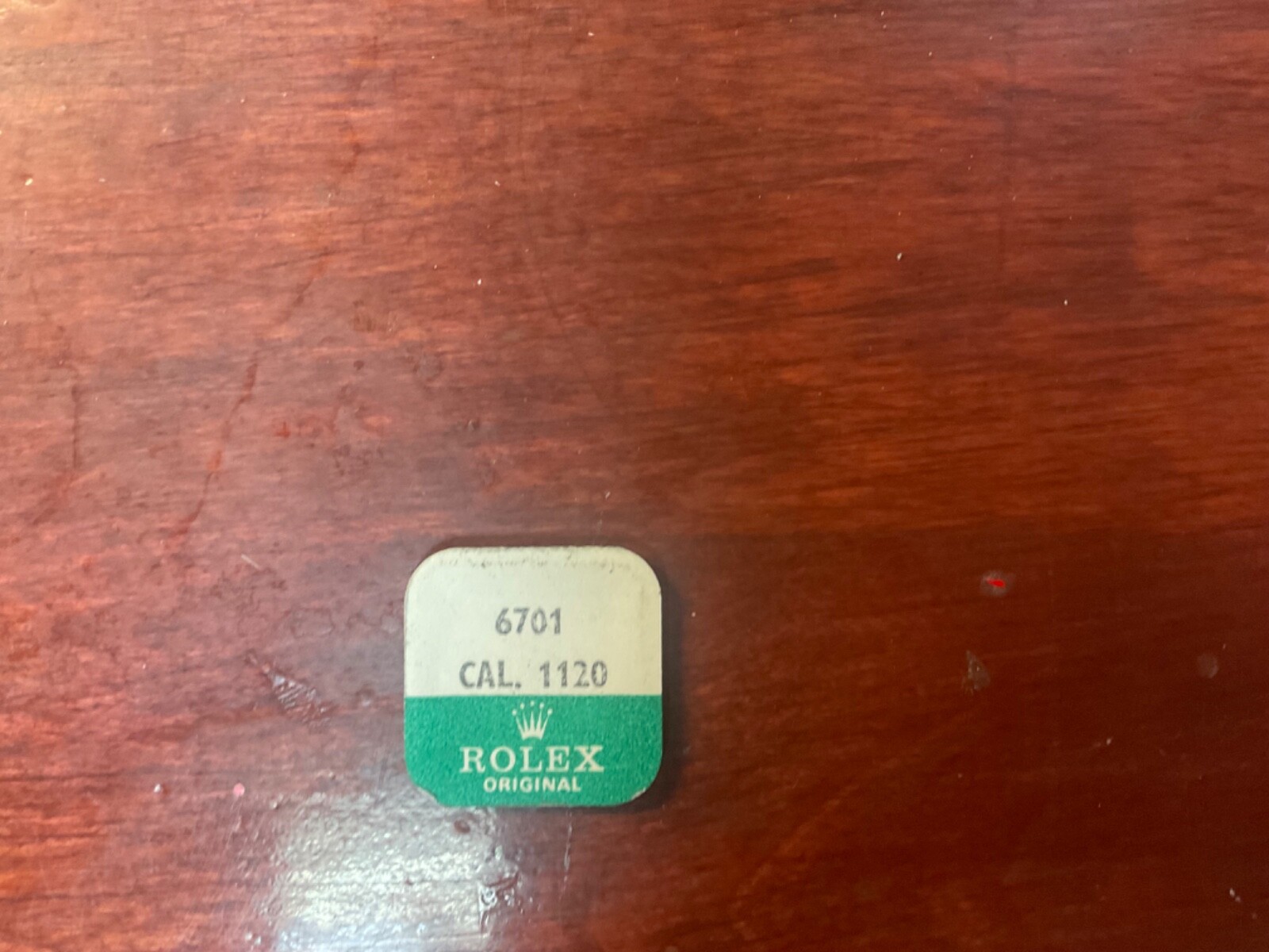 Genuine Rolex 1120 6701 auto axle bushing NOS unopened original package