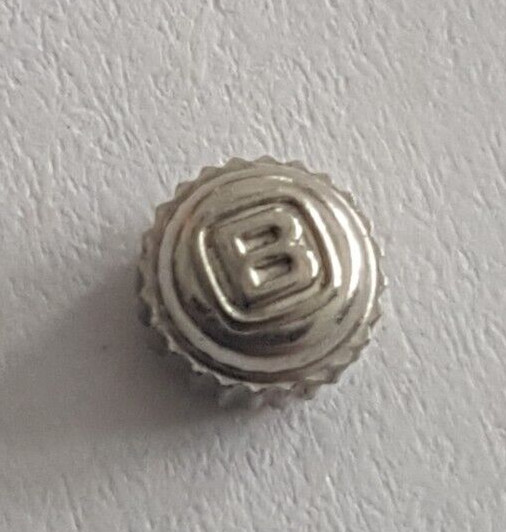 Benrus Water Resistant Steel Crown