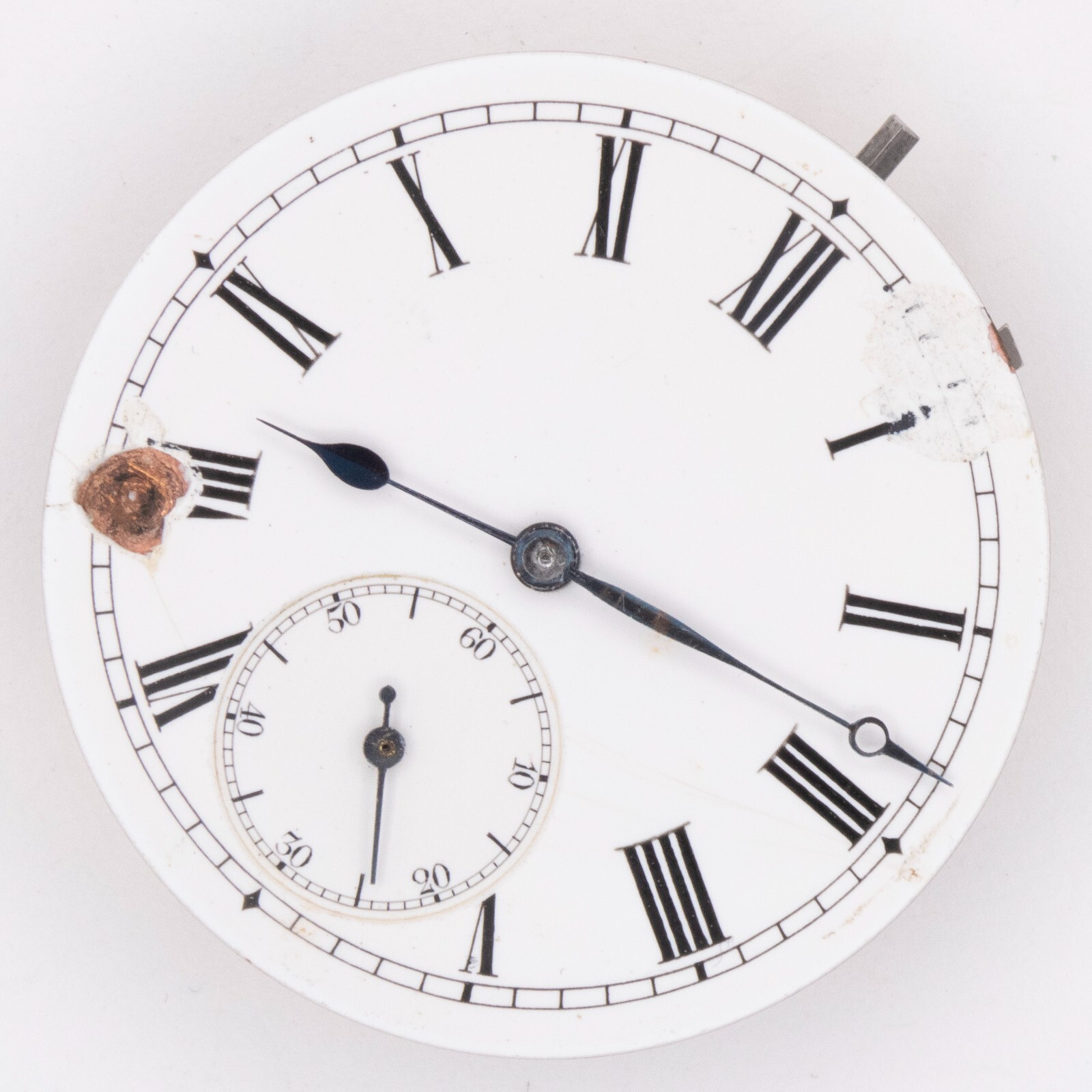 International Watch Co. IWC Cal. 49 Antique Pocket Watch Movement, Keeps Time