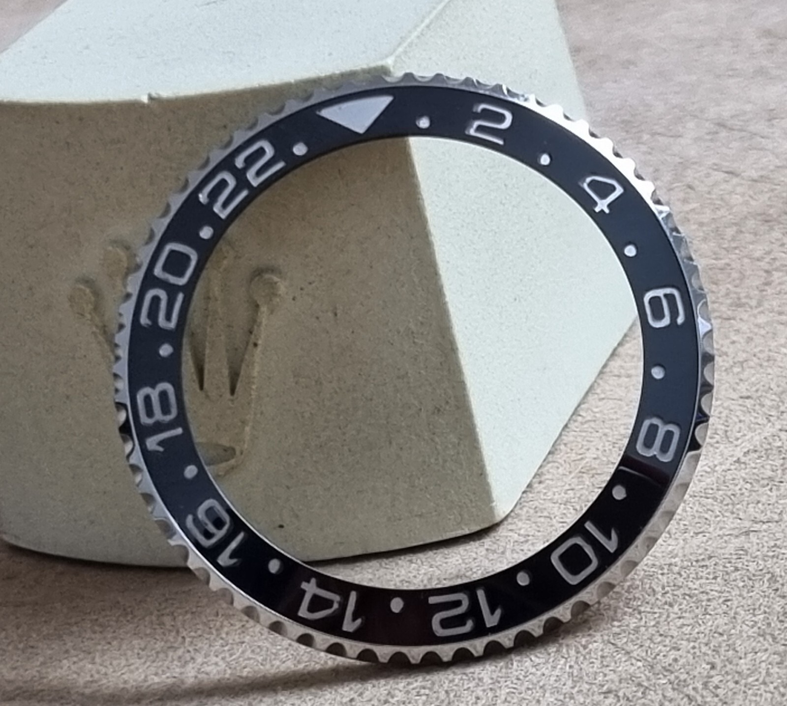 Rolex GMT Master 2 II ceramic bezel and insert black for 116710LN good condition