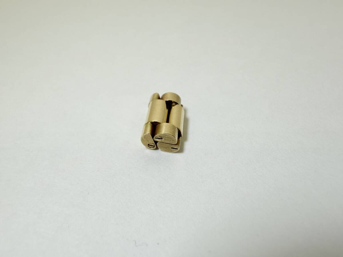 Rolex K18 750 Watch Link Set 3 Pieces 4g 13.1mm Used