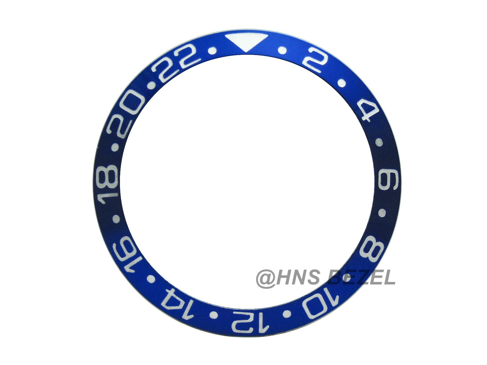 BLUE BEZEL INSERT FOR ROLEX GMT MASTER I/II & SUBMARINER SEIKO SKX007
