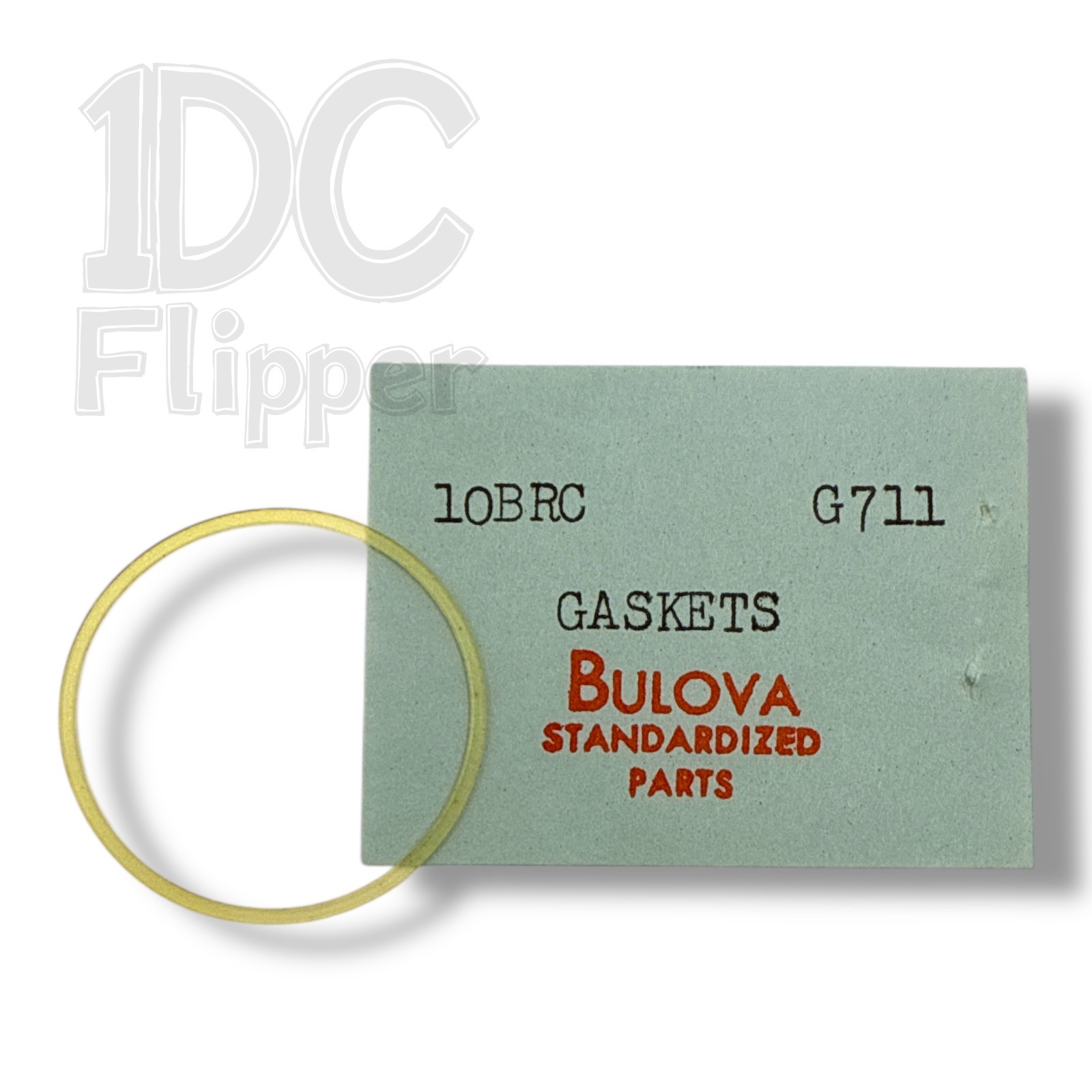 Bulova G711 Watch Gasket x 1 NOS Fits Multiple Read List!