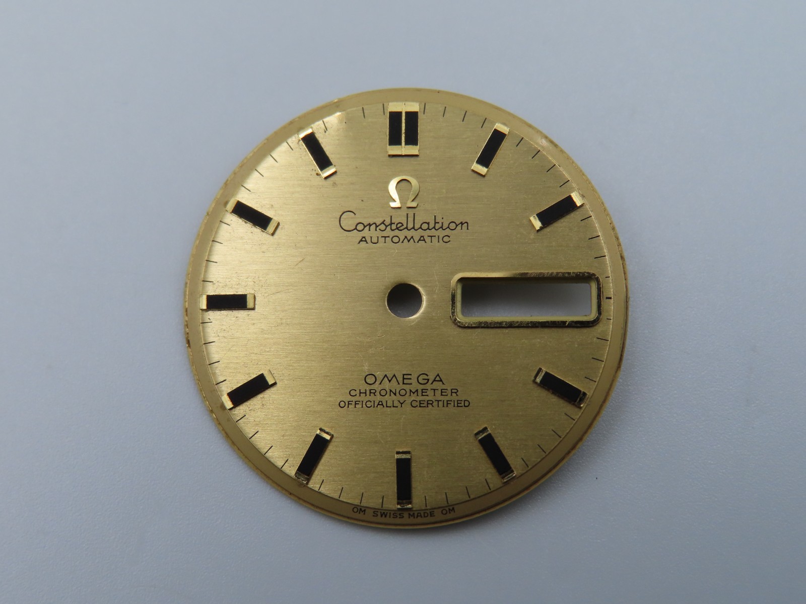 Vintage Omega Constellation Day-Date 18k Yellow Gold Dial – C. 1960’s