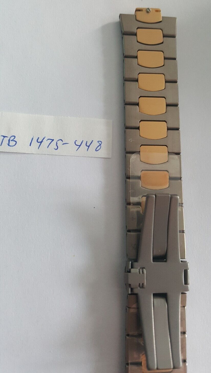 Omega Titanium-18KT Yellow Gold Plated Bracelet Number TB1475-448