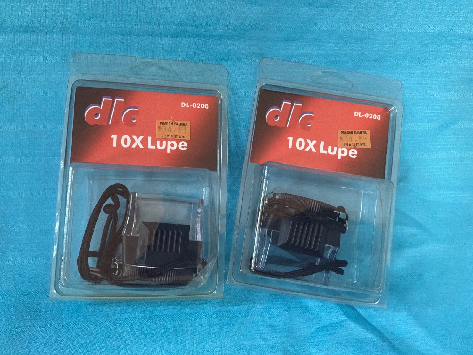 Two DLC 10X Loupes #DL-0208 BRAND-NEW