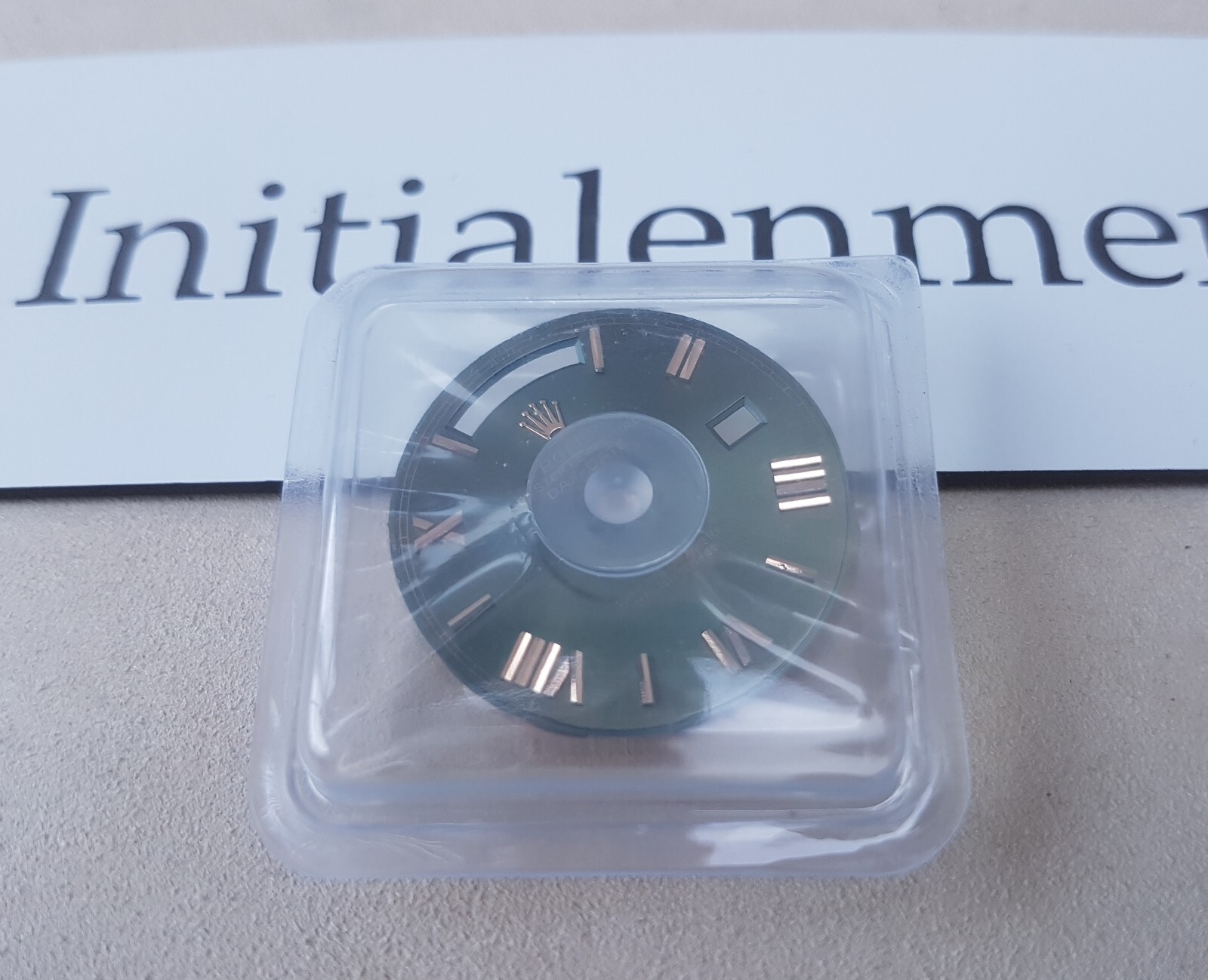 Rolex Day-Date 40 GREEN ROMAN everose gold DIAL for 228235 daydate 60th annivers
