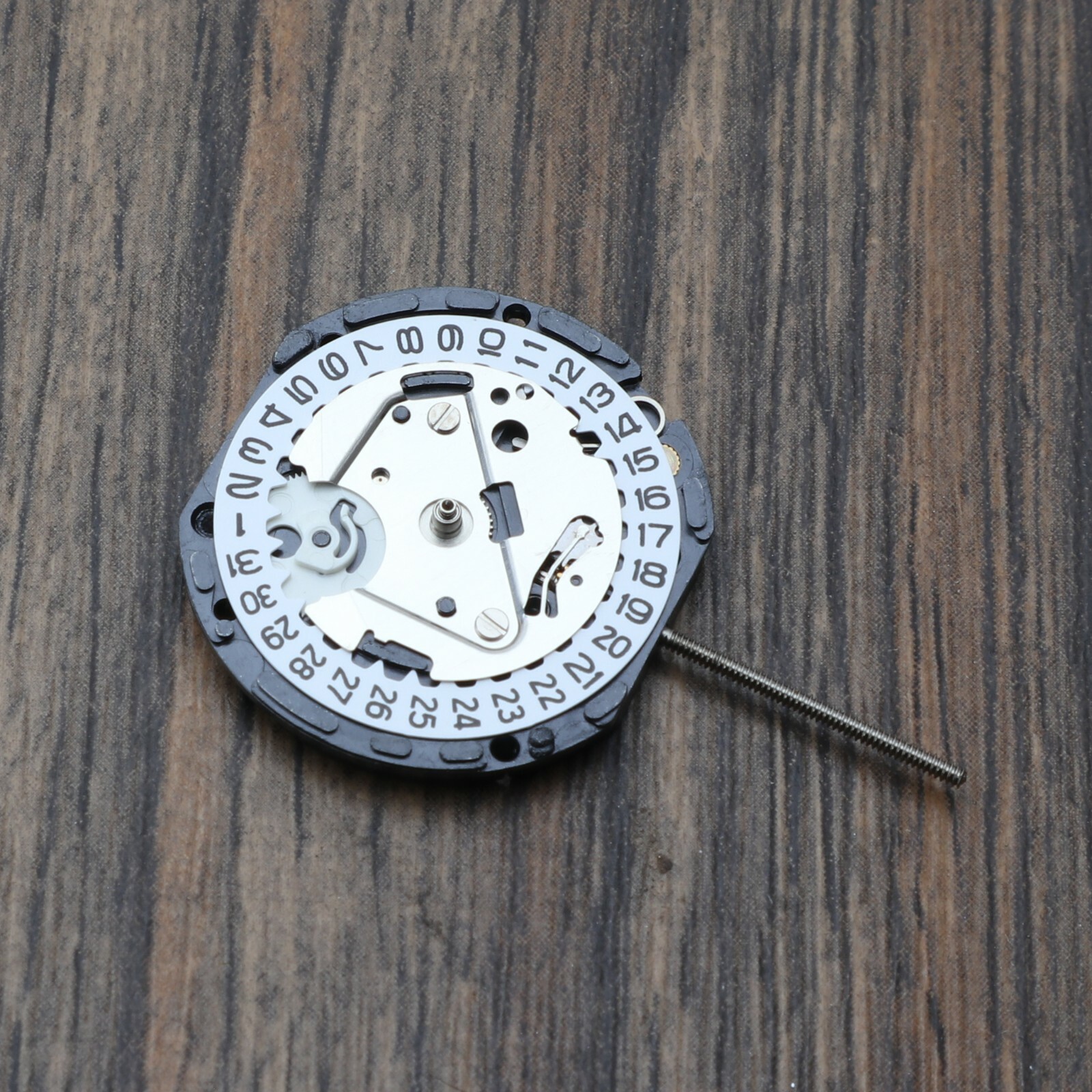 NOS HATTORI VX12 REPLACEMENT QUARTZ WATCH MOVEMENT w/ STEM NEW OLD STOCK