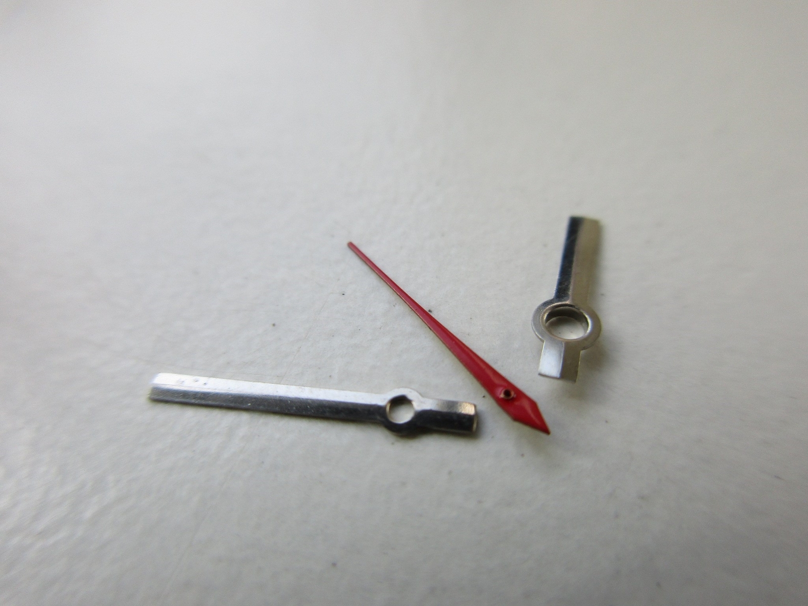Set of 3 steel watch hands AS cal. 2063 size 150/90/21