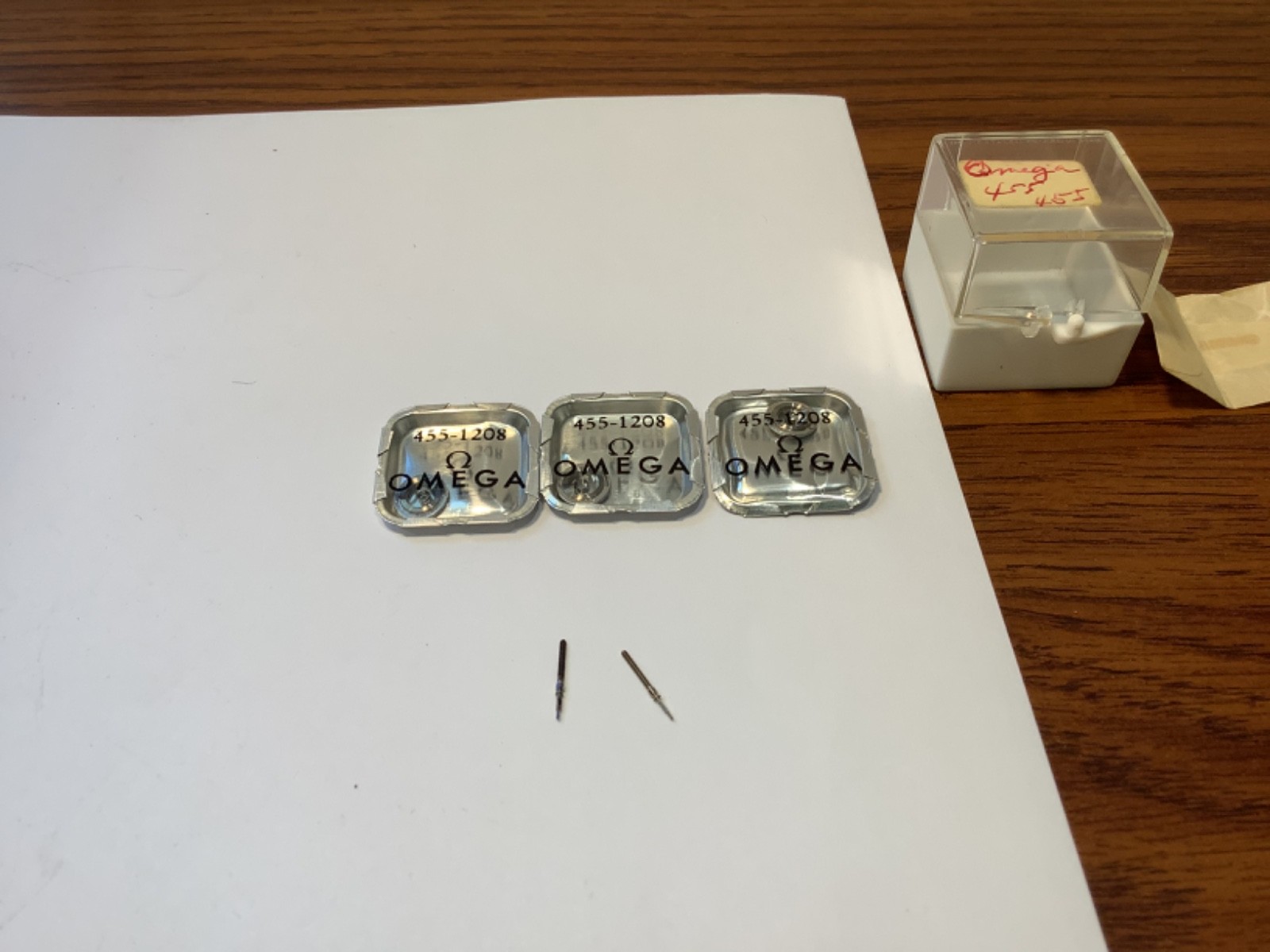 OMEGA 455-1208 MAINSPRING LOT