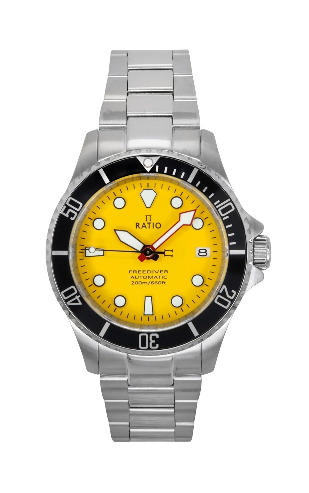 RATIO FreeDiver Sapphire Crystal Diver Watch Japanese Automatic Movement Dive…