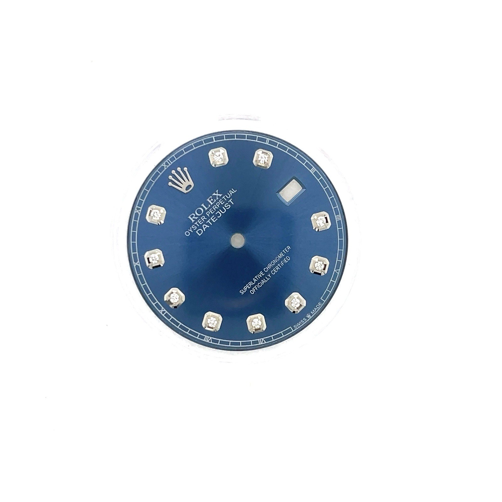 Rolex Custom Blue dial For Datejust II 41mm New Model Natural Diamond