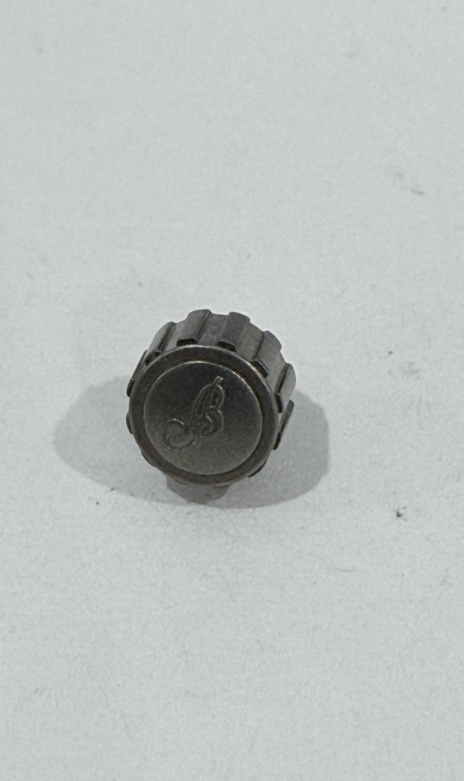 Original Breguet Type XX Crown Titanium New 5.9 X 8.9 Tap 10 Screw Down Crown