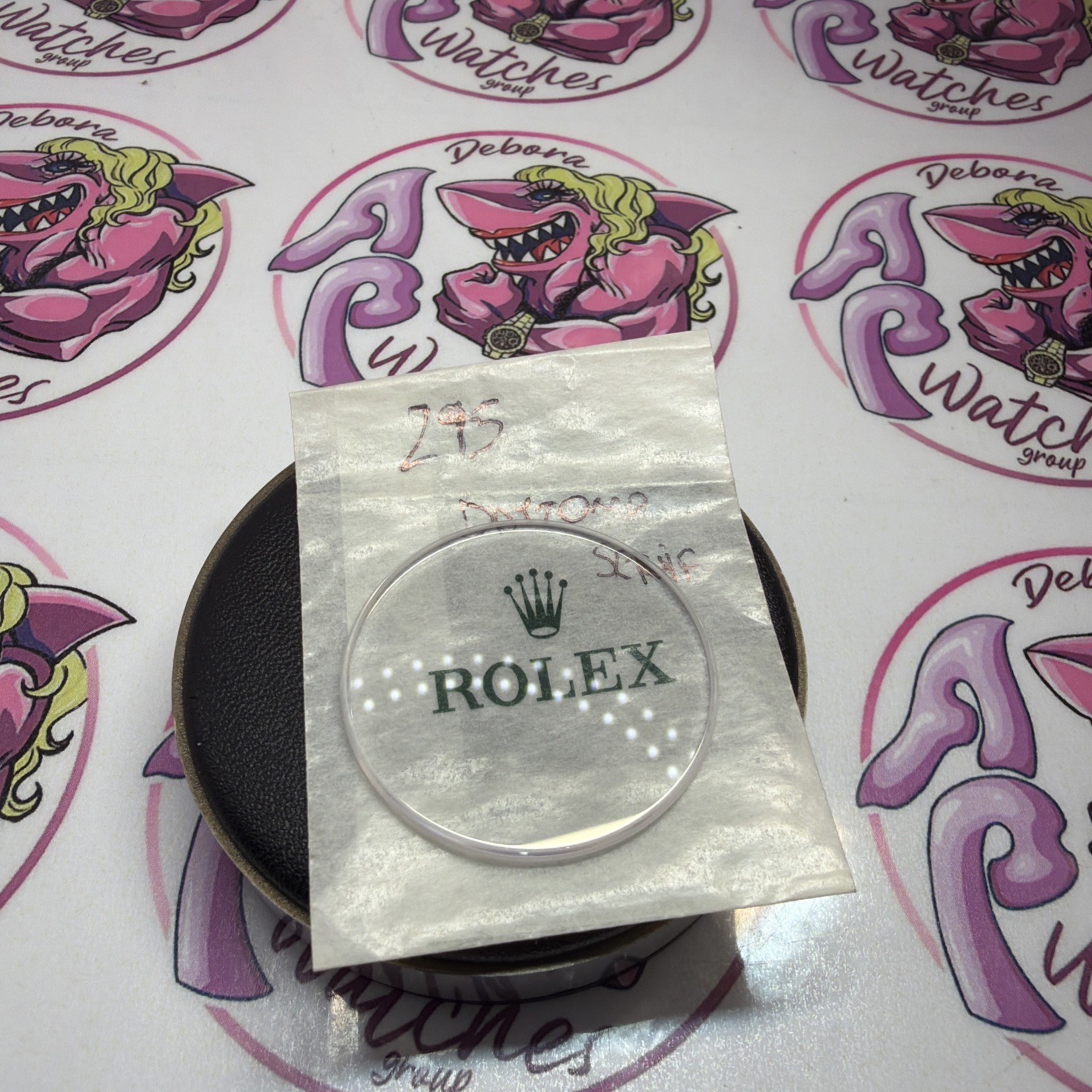 Rolex 295 Glass LOGO Serif For All Daytona 40mm Genuine 116508 116523 116518 Ecc
