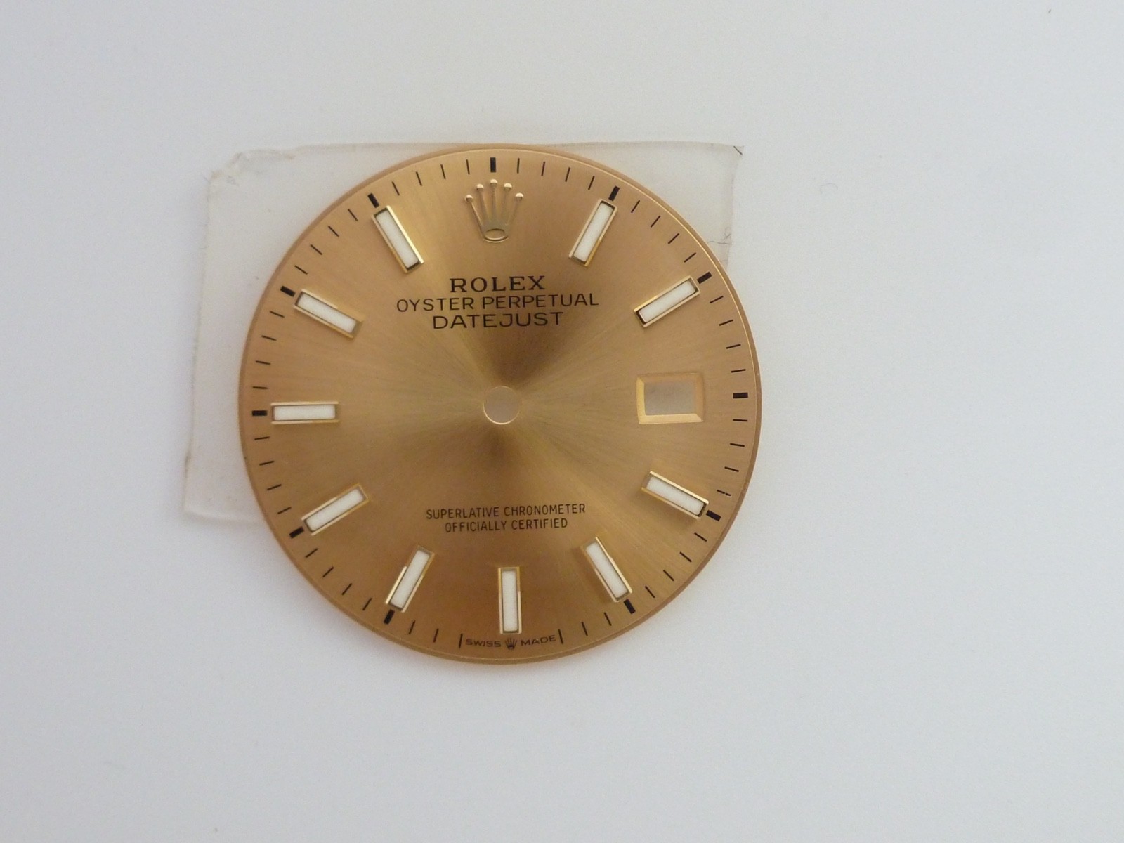 Original Rolex Datejust 36mm 126233 Champagne Dial 2025 Jubilee New steel gold