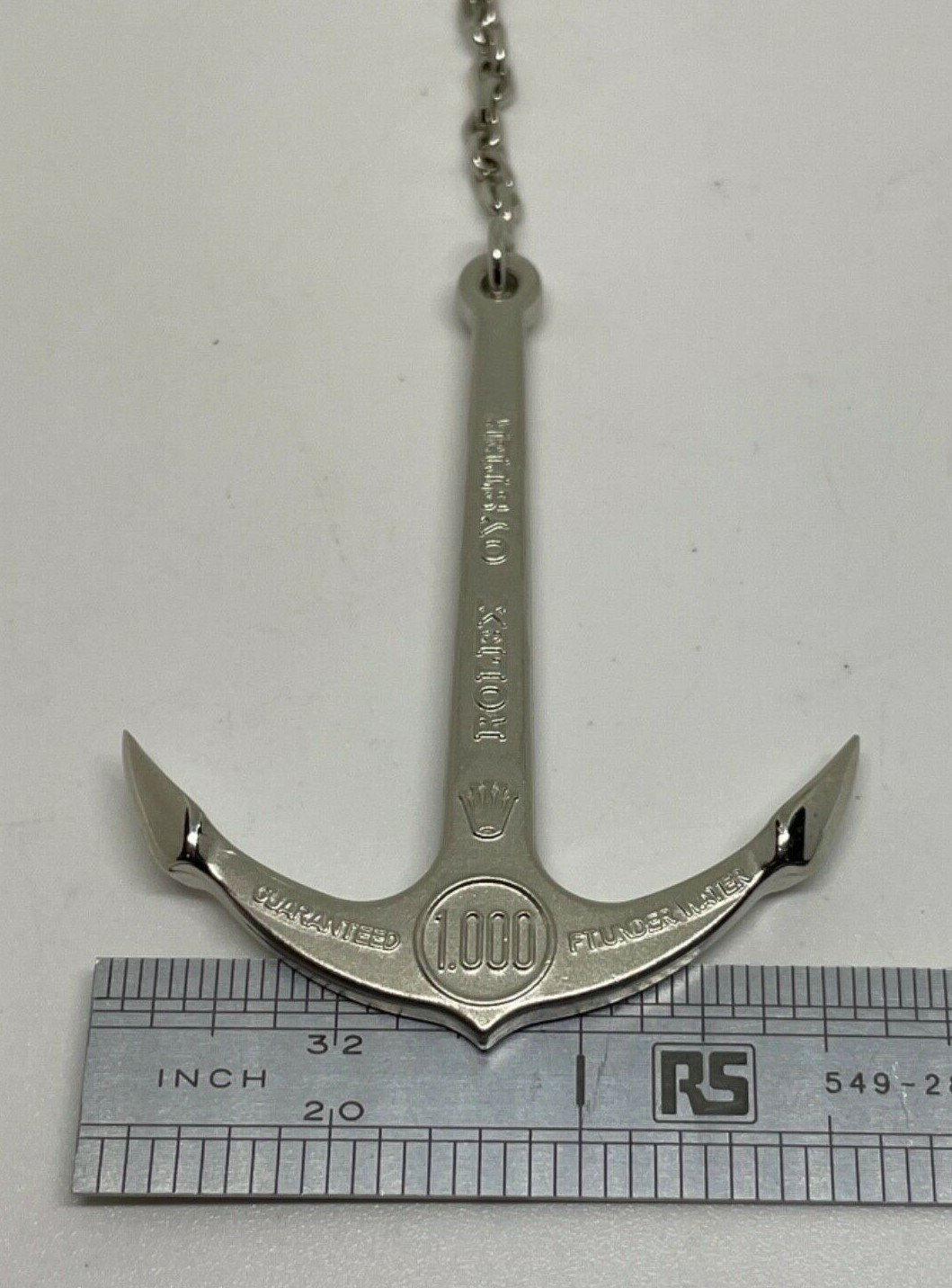 ROLEX OYSTER SUBMARINER ANCHOR WITH CHAIN & BAR / 300 Metres