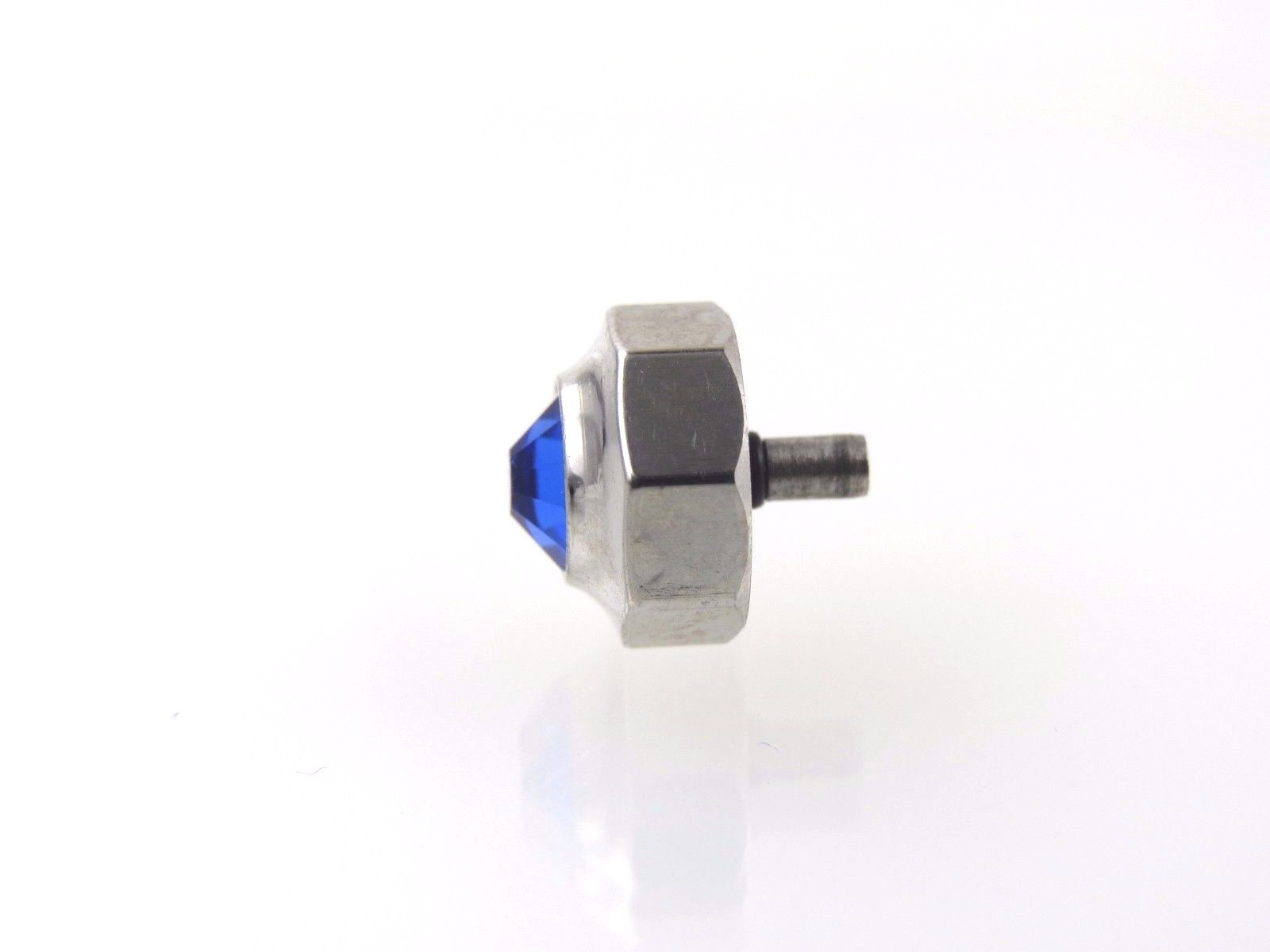 7.5 mm Dustproof Watch Crown With Faceted Stone and Long Post