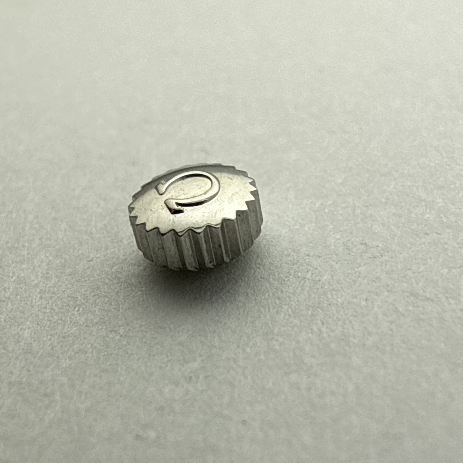 Omega Stainless Steel 4.4mm X 2.6mm Wristwatch Crown